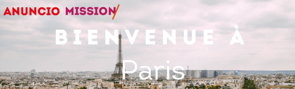 Anuncio Mission Paris