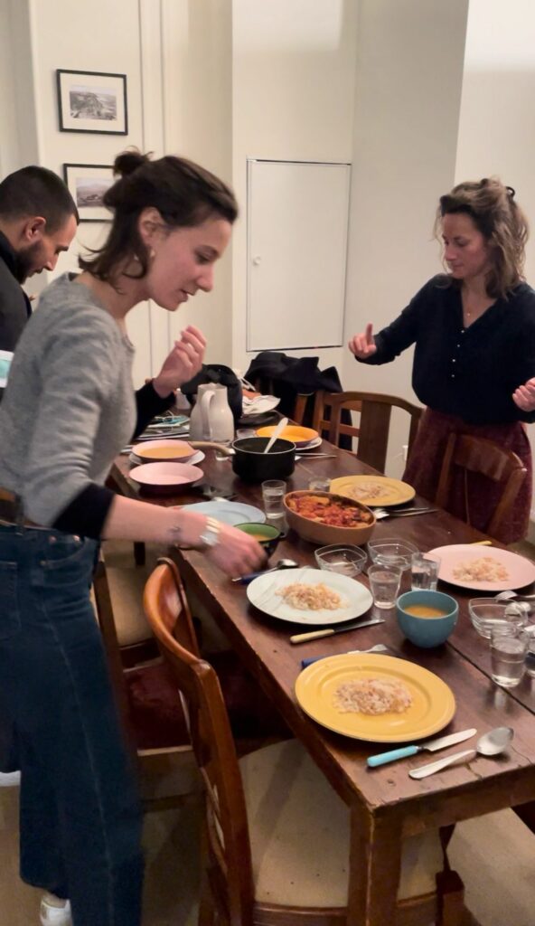Salle à manger de la Maison Missionnaire